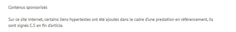 Mentions légales